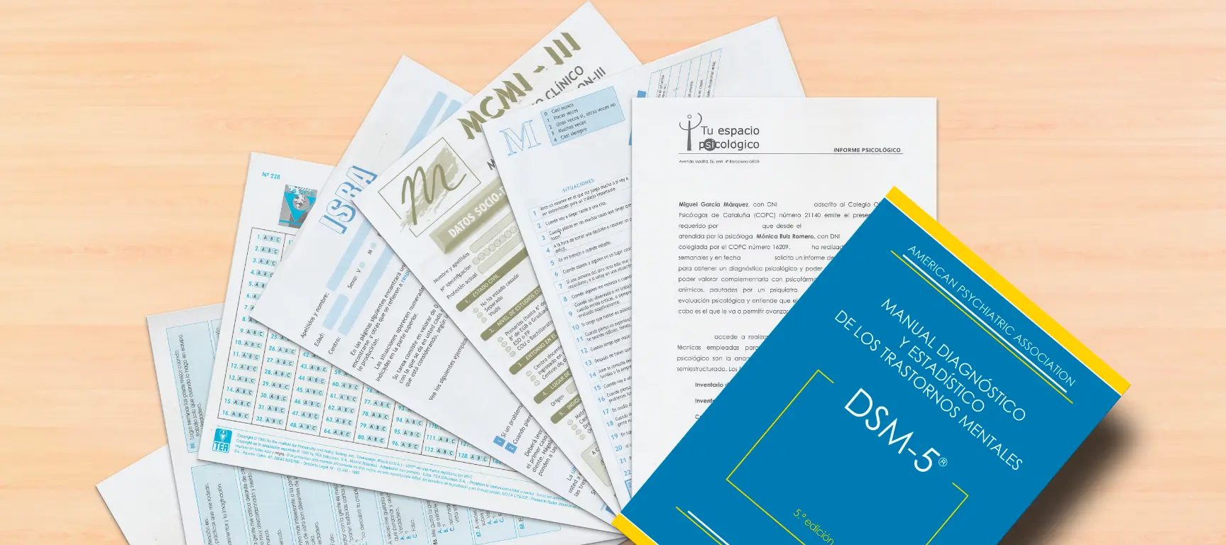 Evaluación y diagnóstico con informe psicológico